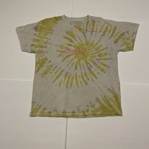 Astroworld Travis Scott Festival Run Alabama Tie Dye T shirt Size Large